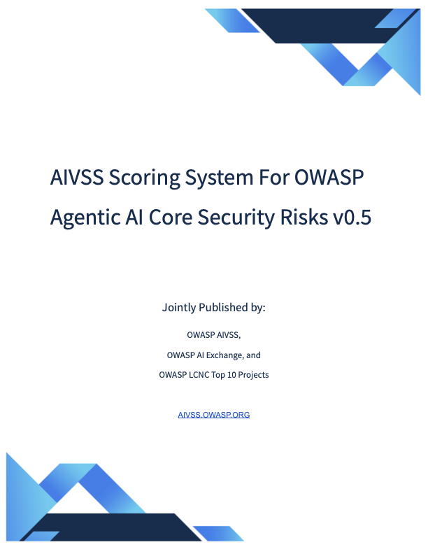 First page of AIVSS publication